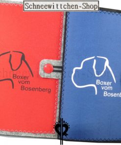 ZÜCHTER EU-Heimtierausweise für Boxer | Hundepasshüllen mit ihrem ZÜCHTER LOGO |