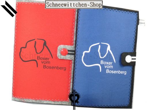 ZÜCHTER EU-Heimtierausweise für Boxer | Hundepasshüllen mit ihrem ZÜCHTER LOGO |
