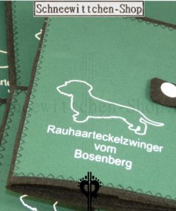 ZÜCHTER EU-Heimtierausweise für Rauhaarteckel | Hundepasshüllen mit ihrem ZÜCHTER LOGO |